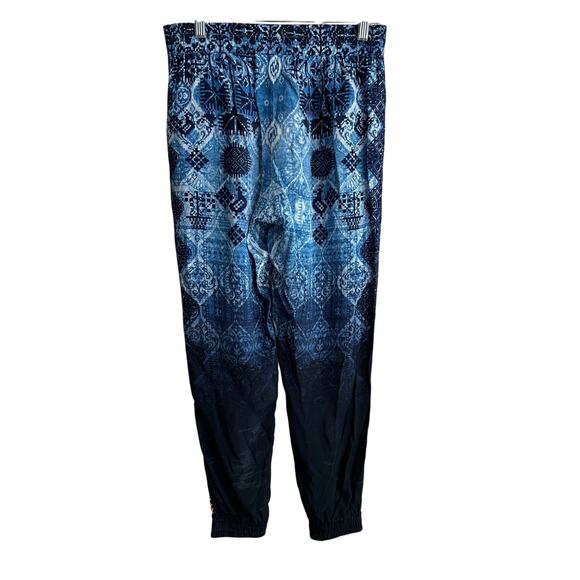 Hemant & Nandita Jogger Pull on Pants Blue S - Picture 5 of 11